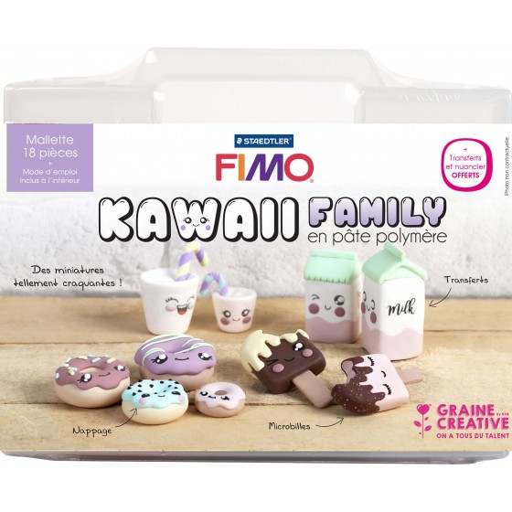 Malette FIMO " KAWAII Family"