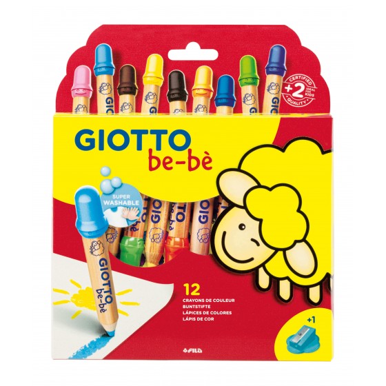 Etui 12 Crayons Maxi GIOTTO Be-Bè