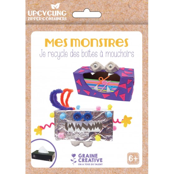 Kit UPCYCLING "Boîte à mouchoir"