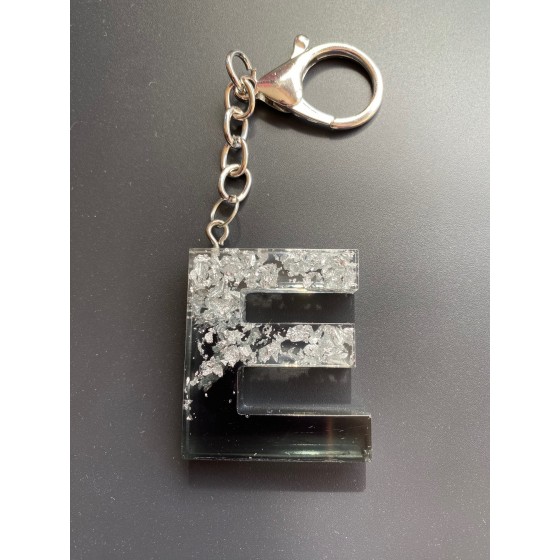 Porte-clé lettre "E"