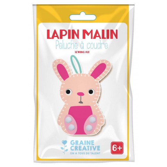 Kit peluche à coudre "Lapin"