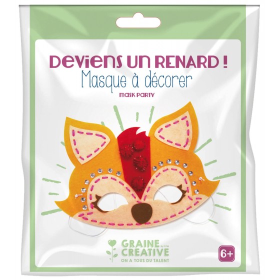 Kit masque feutrine "Renard"