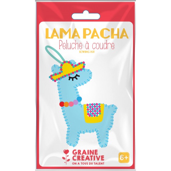 Kit peluche à coudre "Lama"