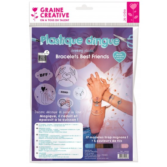 Kit plastique dingue "Bracelets d'amitié"