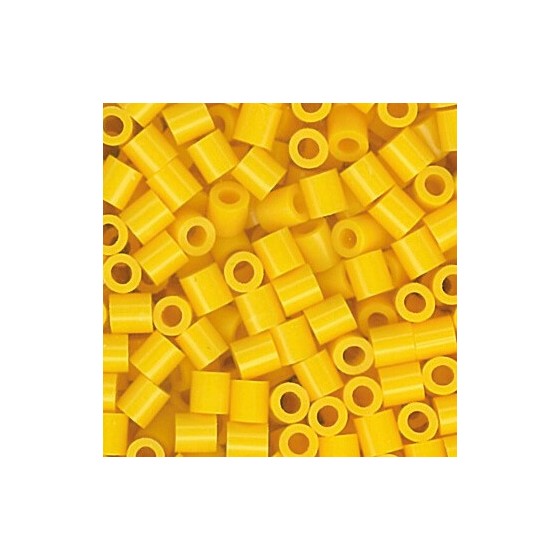 Sachet 1000 perles "Jaune" - 5mm