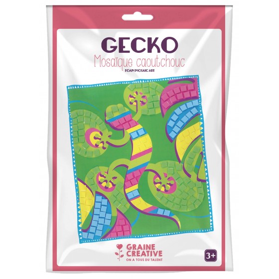 Kit mosaïque caoutchouc souple "Gecko"