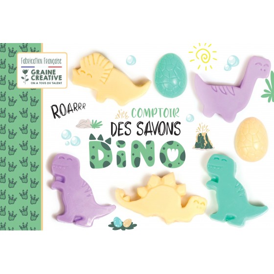 Coffret comptoir des savons "Dinosaure"