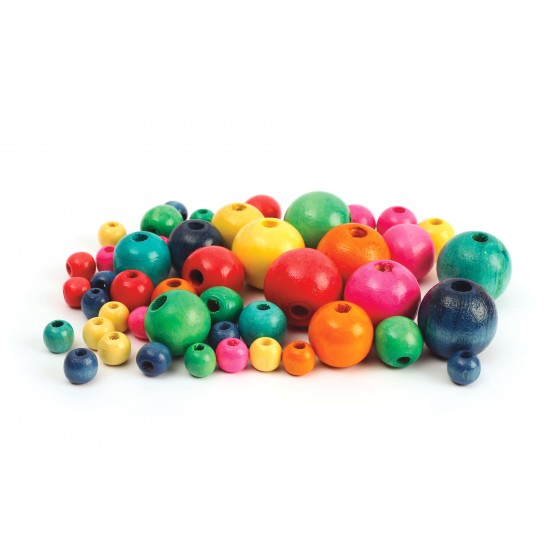 500 perles coloris et diamètres assortis. D10mmX150, D15mmX130, D20mmX120, D25mmX100