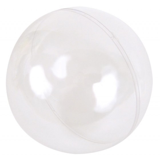 Lot de 5 boules plastique cristal