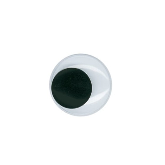 Plaquette de 30 yeux autocollants 10mm